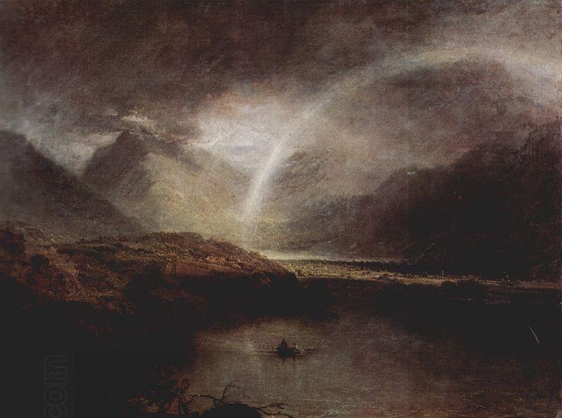 Joseph Mallord William Turner Buttermere-See mit Teilansicht von Cromackwater China oil painting art